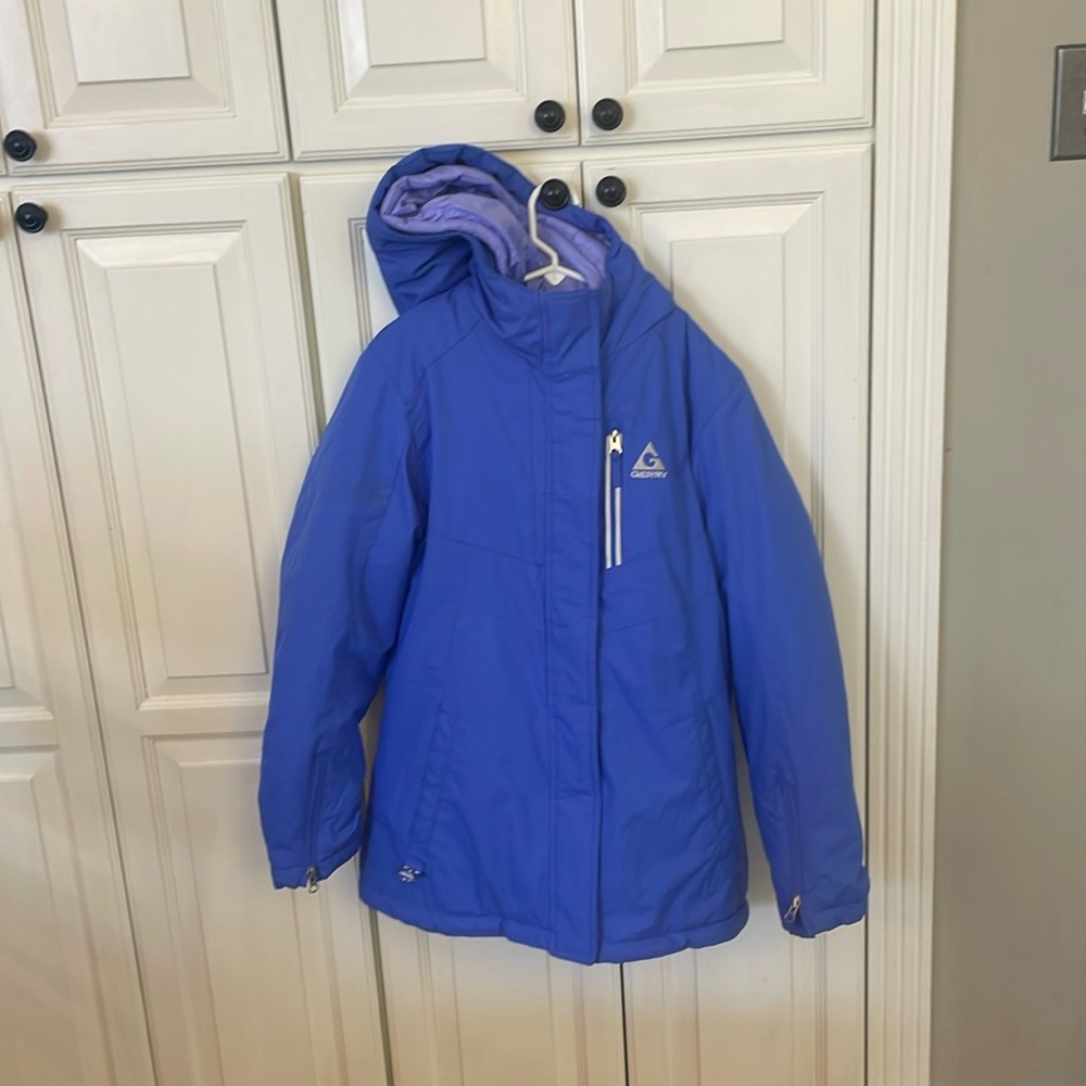 Gerry Youth 3-in-1 System Jacket, Girls Size 14/16, Larkspur/Lilac